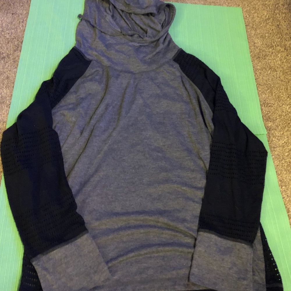 Women’s RBX grey/black athletic sweatshirt